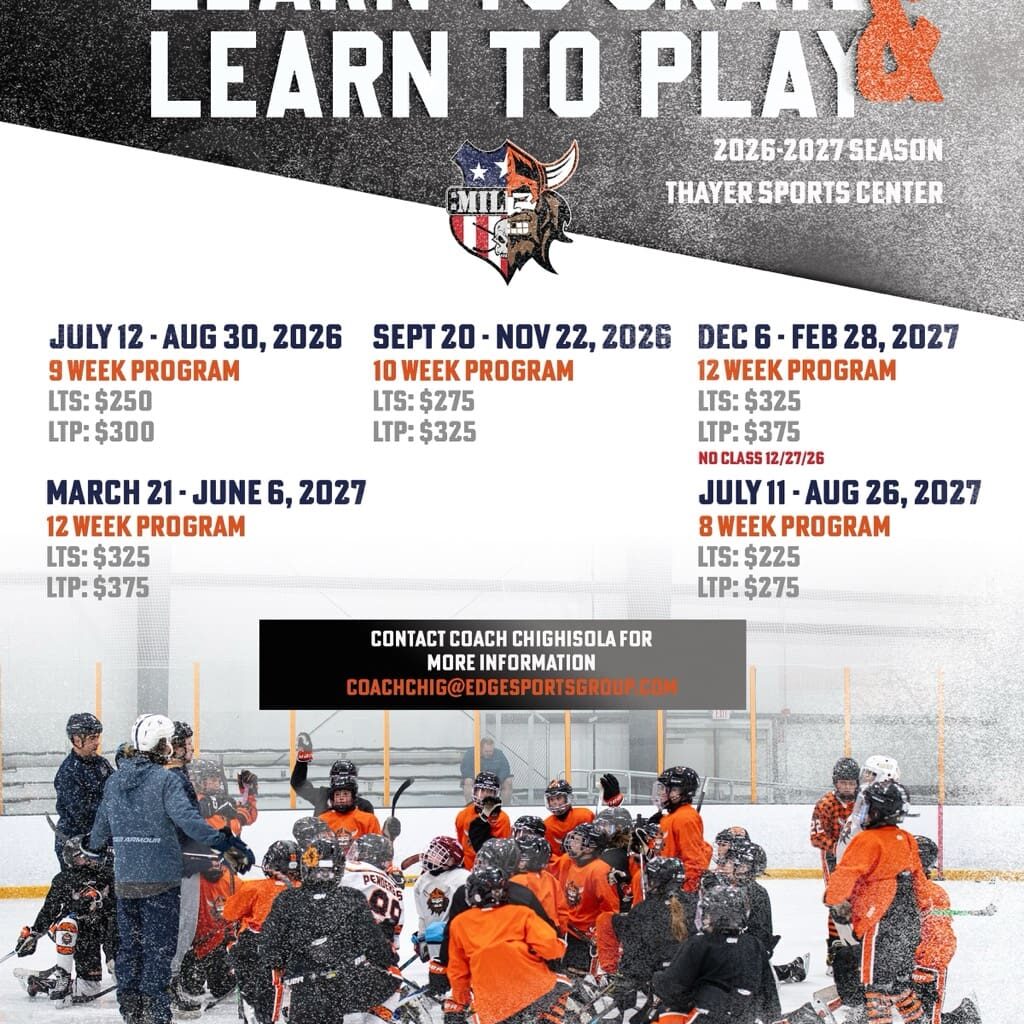 Learn to skate & play vikings year Large